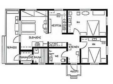 Фото номера Дом для отпуска Дома для отпуска Holiday Home Kivitasku г. Hirsjärvi 13