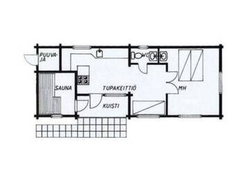 Фото номера Дом для отпуска Дома для отпуска Holiday Home Peukaloinen г. Hirsjärvi 9