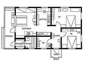 Фото номера Дом для отпуска Дома для отпуска Holiday Home Peltosirkku г. Hirsjärvi 78