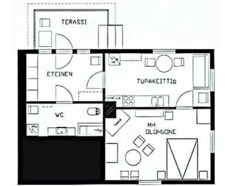 Фото номера Дом для отпуска Дома для отпуска Holiday Home Pikkupehtoori г. Hirsjärvi 51