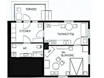 Фото номера Дом для отпуска Дома для отпуска Holiday Home Pikkupehtoori г. Hirsjärvi 15